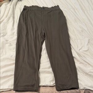 Women’s Zara Relaxed Fit Pants - Olive Green